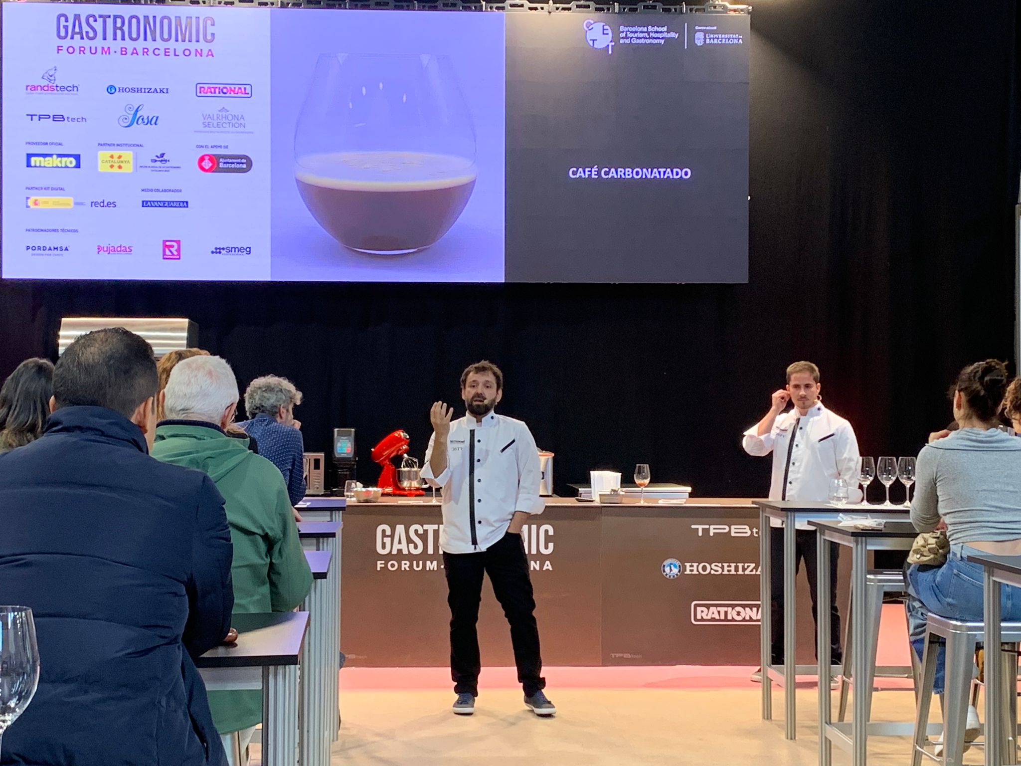 Photography from: El CETT refuerza su presencia en el Gastronomic Forum Barcelona 2023 | CETT